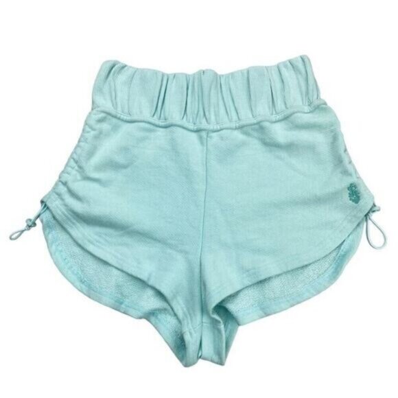Free People Side Cinched Shorts In Clear Skies - Picture 4 of 11